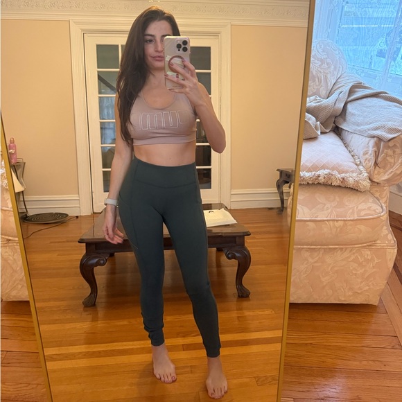 lululemon athletica Pants - Lululemon Green Leggings